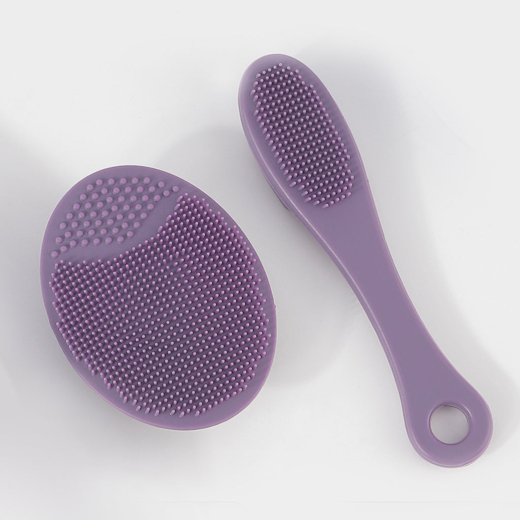Silicone Facial Cleansing Brush — Deep Pore Cleansing & Gentle Face Massage
